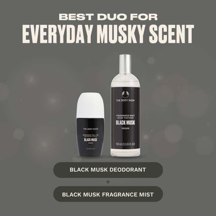 [BestSeller] The Body Shop Black Musk Mist 100ml
