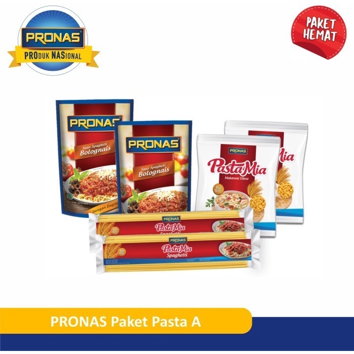 

(BestSeller) PRONAS Paket Aneka Pasta A bundling 6 pcs