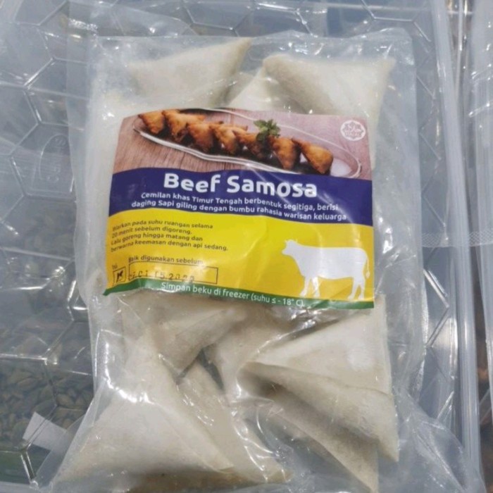 

Promo Terbatas Beef Samosa / Sambosa Sapi Cairo Food Aman