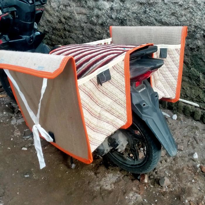 Nevarastore- Seo Tas Bronjong Motor Bahan Goni,Tas Motor Tebal,Tas Motor Kuat,Tas Kurir Motorcycle