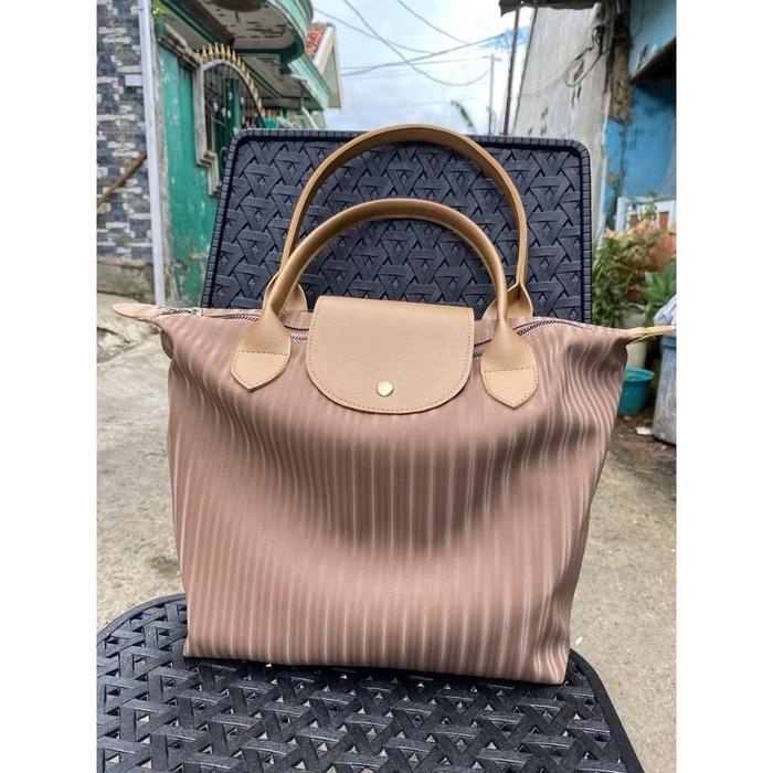 Nevarastore- Tas Totebag Kuliah Lc Motif Bahan Waterproof Wanita Perempuan, Kulit