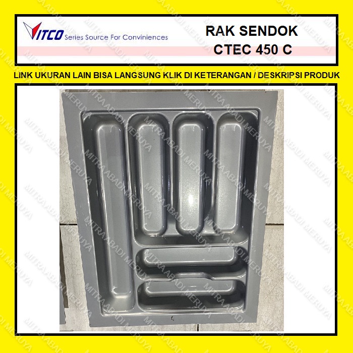 TERLARIS Rak Sendok Laci VITCO CTEC 450 C LACI SENDOK