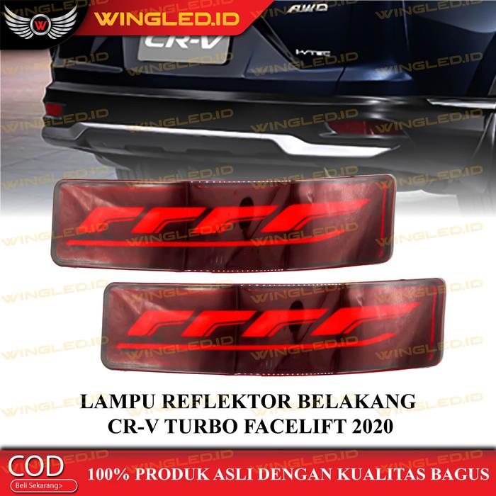Lampu Reflektor Bumper Belakang Crv Turbo Facelift 2020 Up Car Car