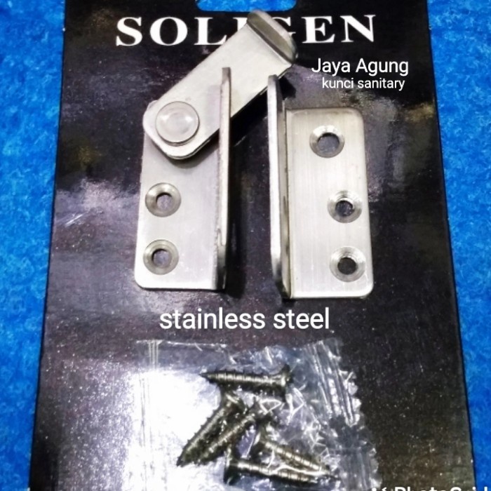 Grendel Sliding Soligen /Grendel Pintu Sliding/Pintu Dorong Soligen