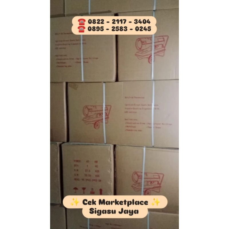 HEATER SOLAR PEMANAS KANDANG AYAM 50 Kw ANALOG