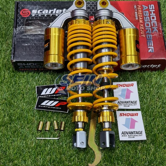 SHOCK BREAKER SCARLET NMAX PCX XMAX WP SHOWA 340 350 MM ORIGINAL