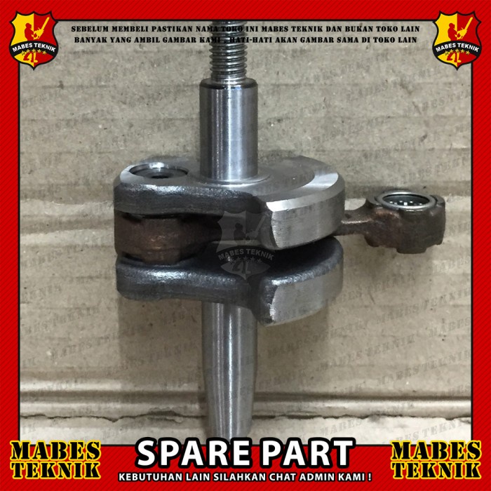 CRANKSHAFT / KER'AS KER AS HEDGE TRIMMER TASCO SLP 600 SLP600