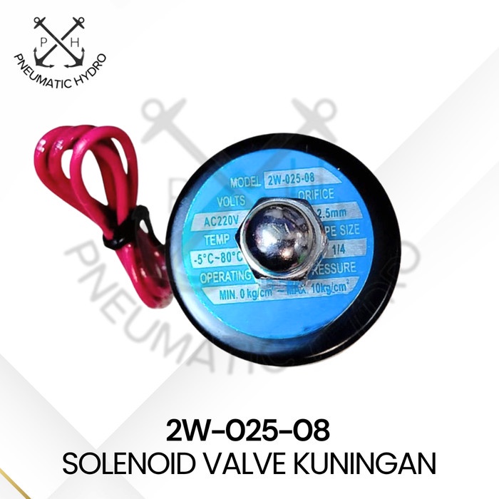 Solenoid 2 way 2W-025-08 or UD-08