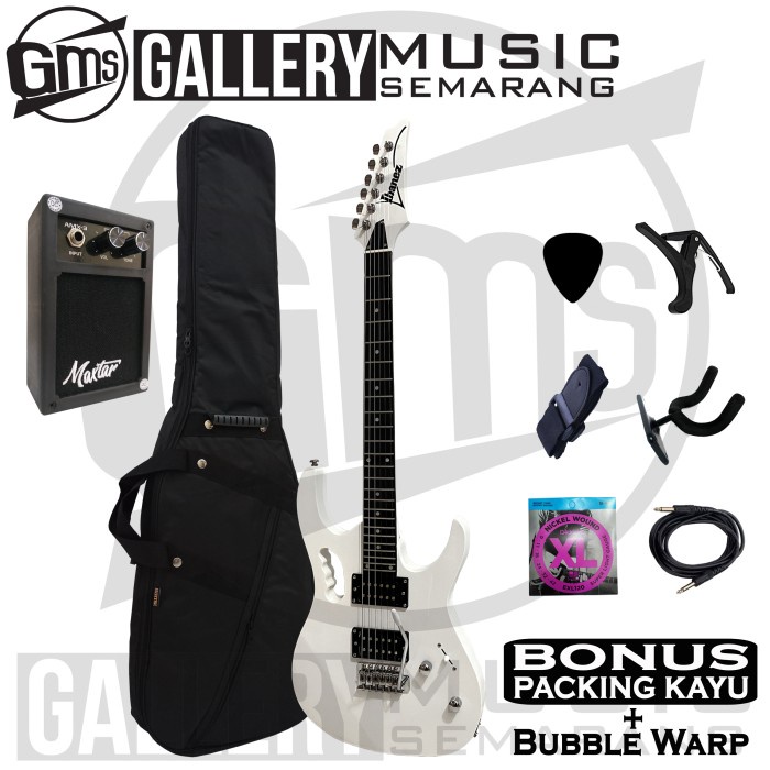 Gitar Elektrik Ibanez Jem White Custom Standart