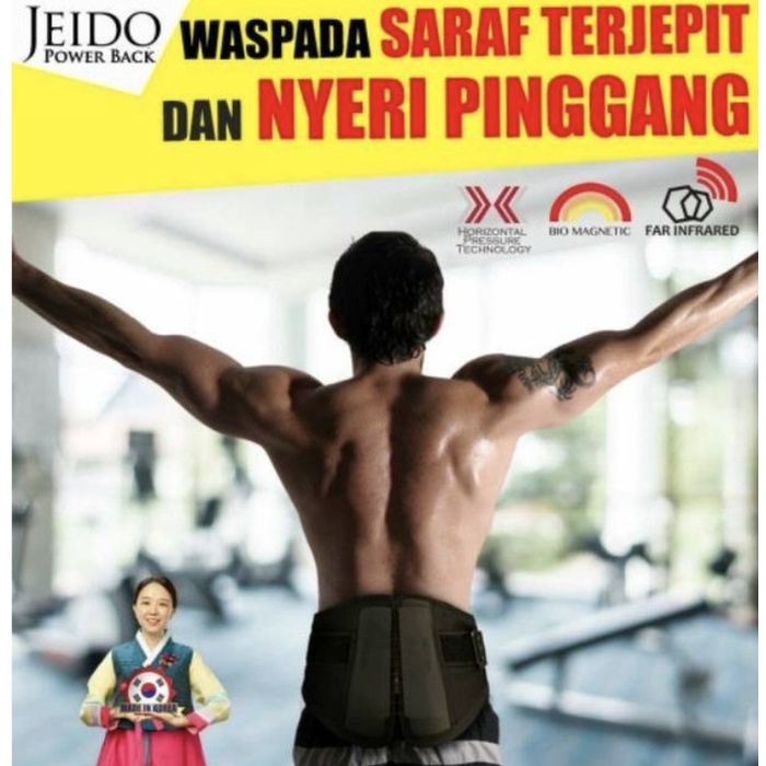 JEIDO POWER BACK (Sabuk Terapi Pinggang)