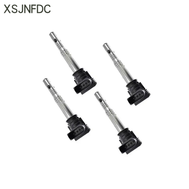 IMPORT 1/4PCS IGNITION COILS 07K905715G 06H905115B FOR VW JETTA GOLF PASSAT TIGUAN CC AUDI A4 A6 A8