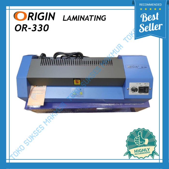 Sale Mesin Laminating Origin Or 330 / Laminating A3