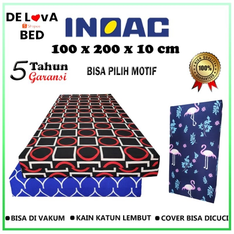 Paling Dicari INOAC Kasur Busa uk 100 x 200 x 10 cm Garansi 5 Tahun Hari Ini Saja