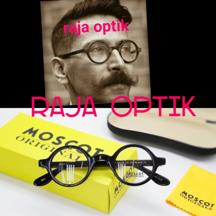 *TOP* KACAMATA MOSCOT ORIGINAL ZOLMAN + LENSA PHOTOCROMIC BLUE RAY