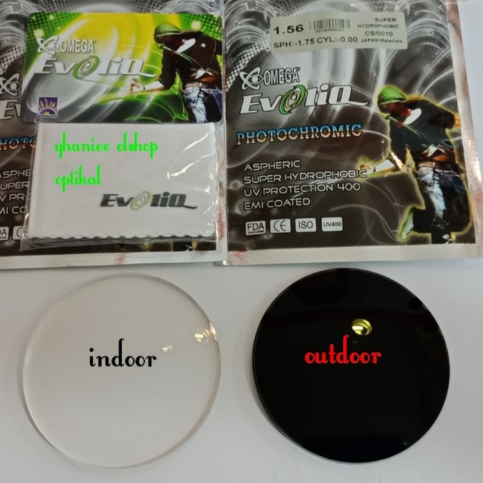*TOP* LENSA KACAMATA OMEGA EVOLIQ PHOTOCHROMIC SUDAH ADA EFEK DAUN TALAS