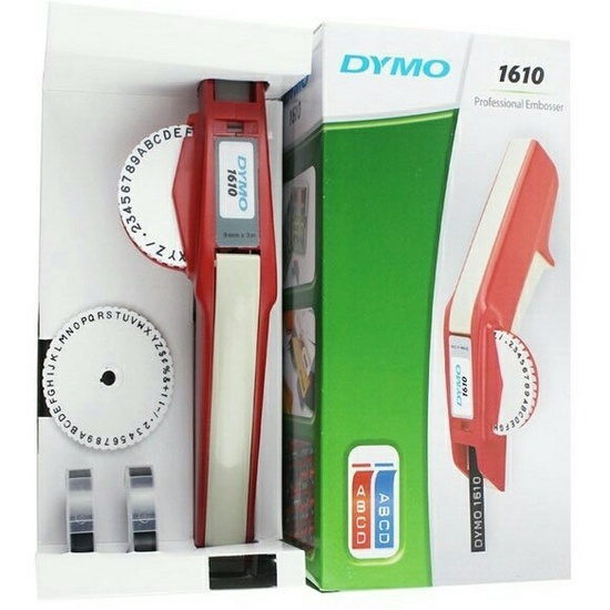 Terhemat Mesin Dymo 1610 Label Maker Embos Dymo 1610
