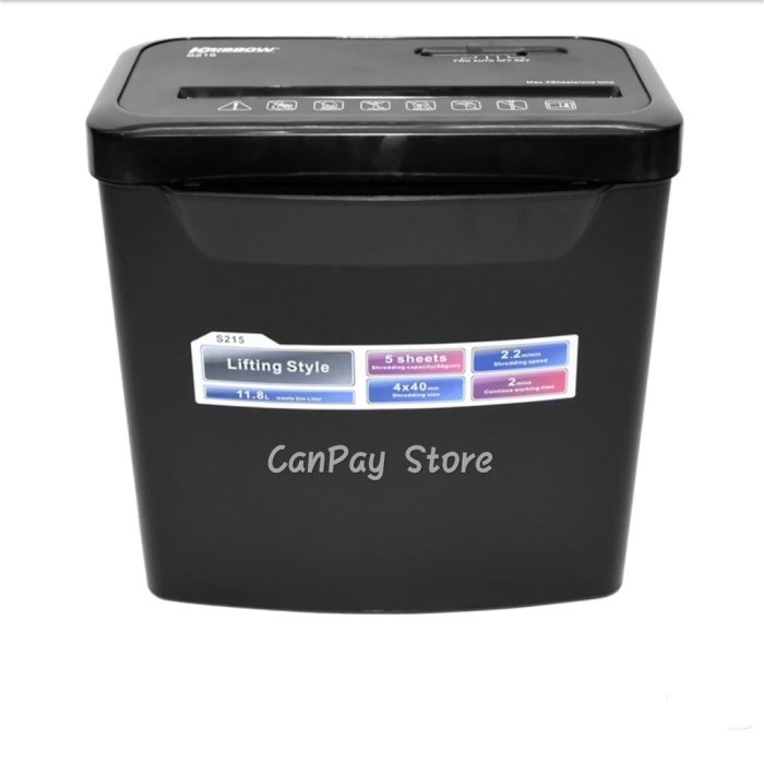 Grosir Krisbow Mesin Penghancur Kertas S215 Paper Shredder Krisbow