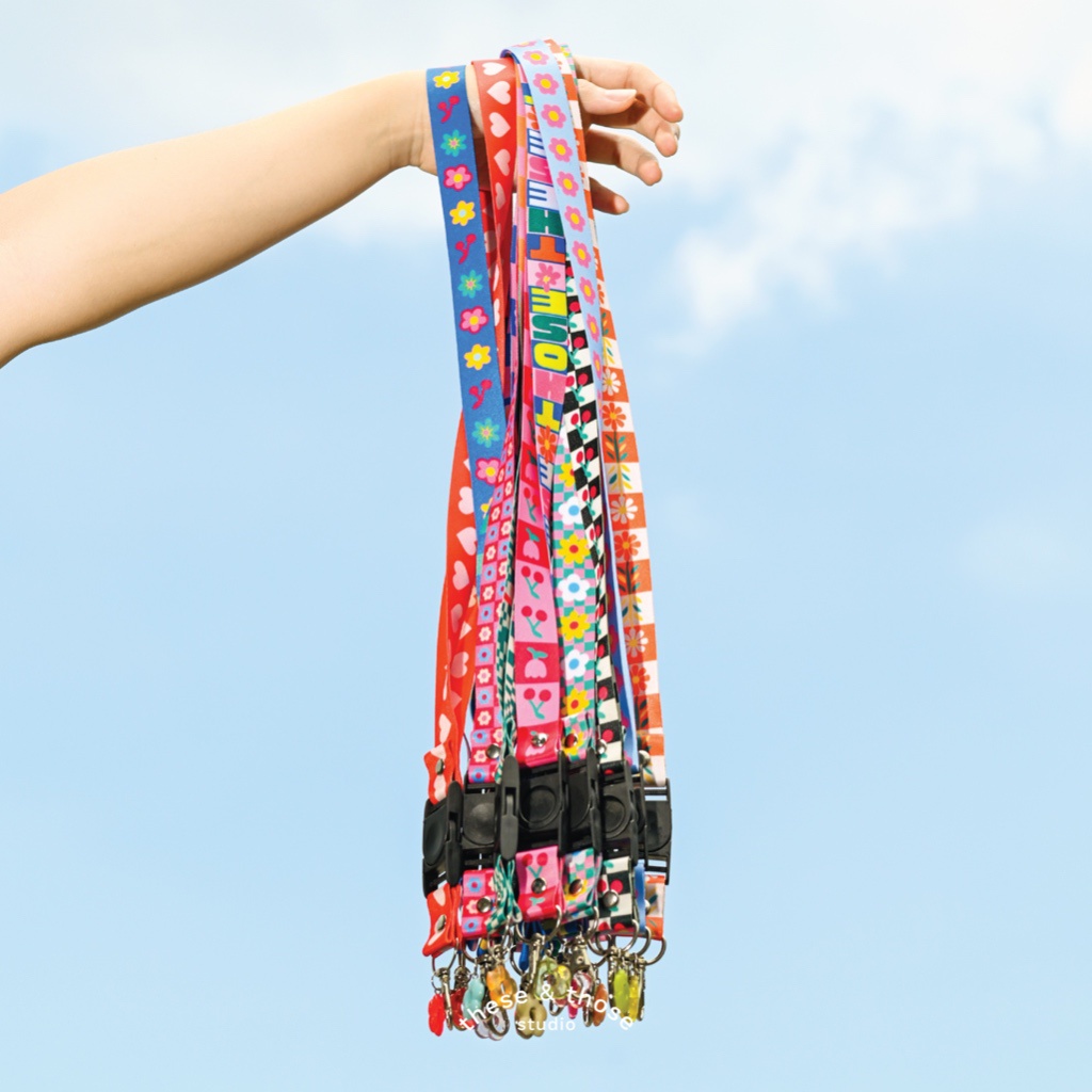 

TheseThose - Weekend Treats - Lanyard with Card Holder