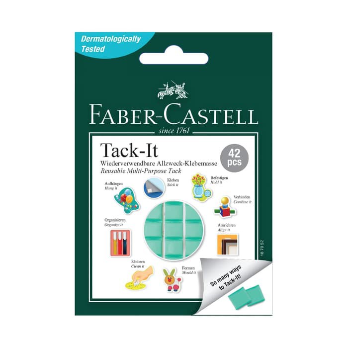 

Tact It Faber Castell Isi 42 / Reusable Multi Purpose Tack / Lem Tanah Liat Faber Castell 30gr
