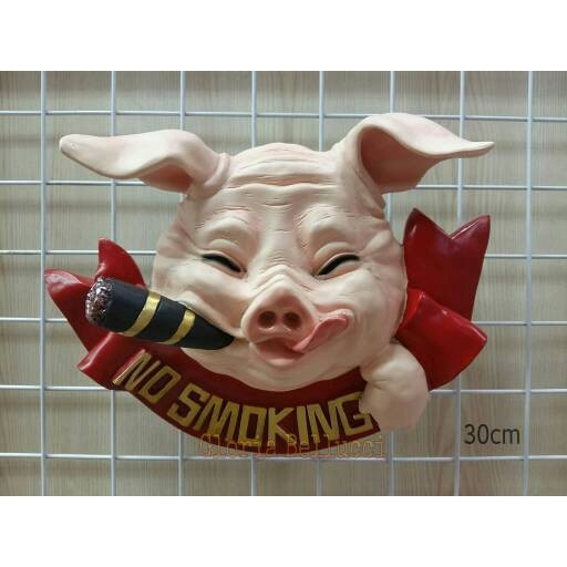 PAJANGAN BABI NO SMOKING GANTUNG / PIG