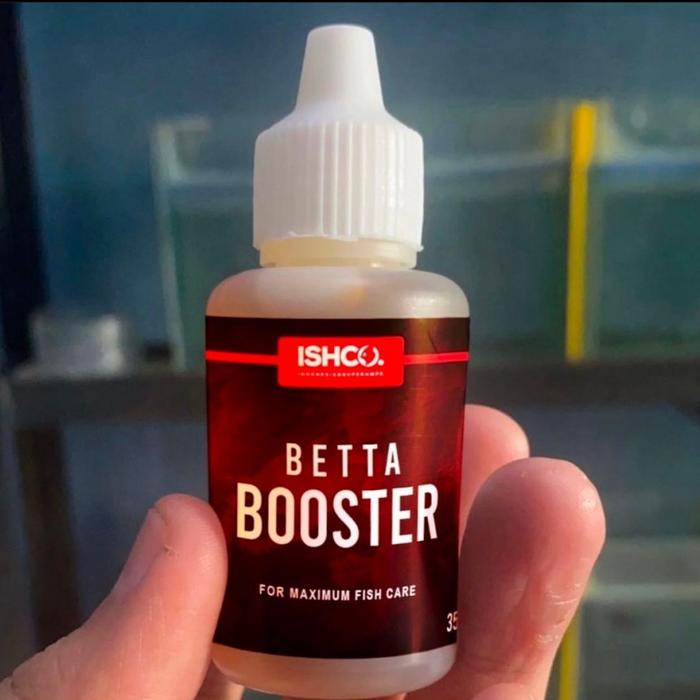 JTTOP" BETTA BOOSTER BY ISHCO - MULTIVITAMIN VITAMIN OBAT IKAN CUPANG KONTES