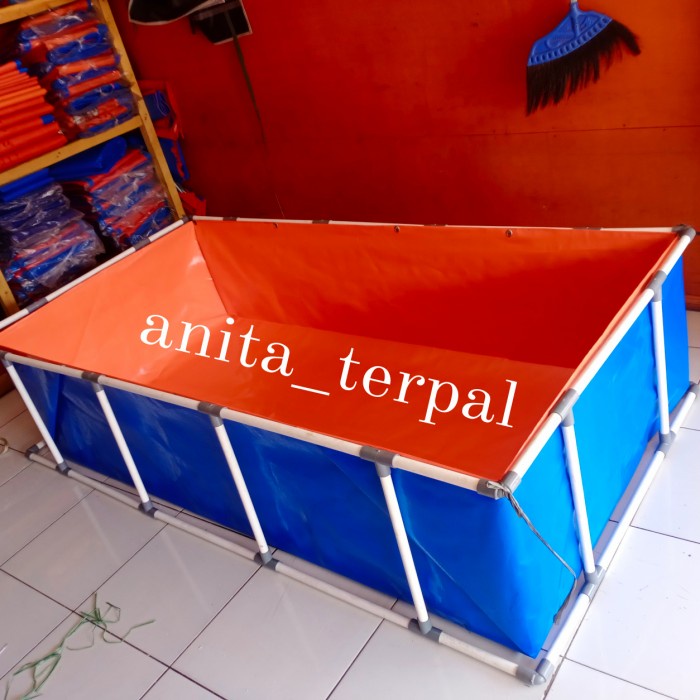 JTTOP" KOLAM TERPAL FULLSET+RANGKA 20010050