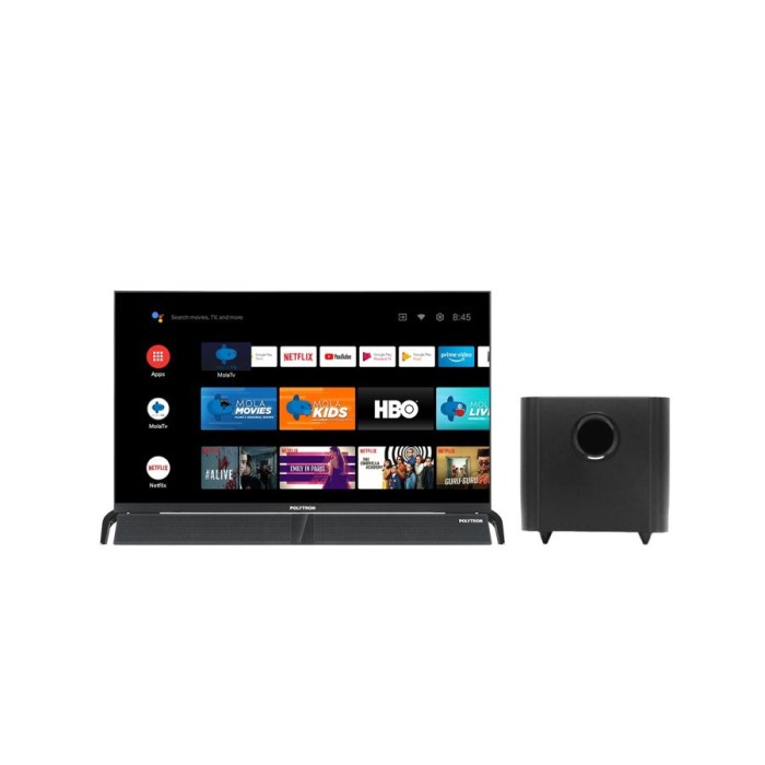 Smart Android Tv Led 32 SoundBar Polytron PLD 32 BAG