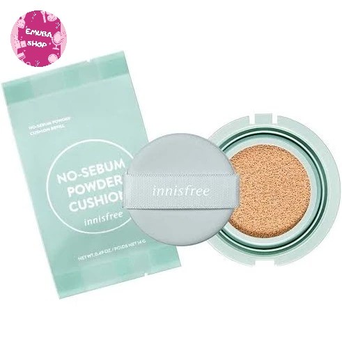 Terbaru Innisfree No Sebum Powder Cushion (Refill)