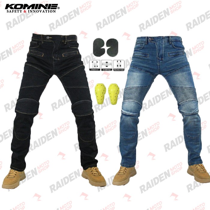 Celana Touring Komine PK-718 Slimfit Jeans