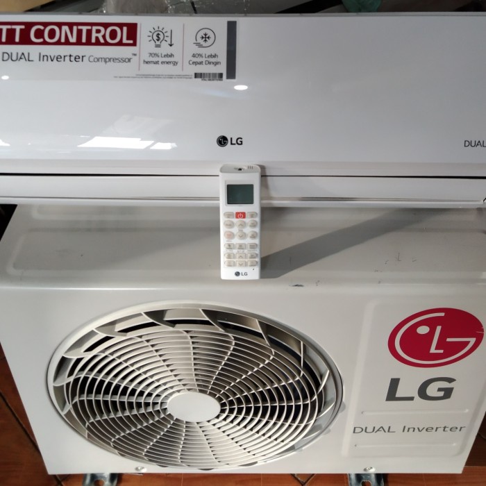 AC LG Dual Inverter 1/2PK unit only