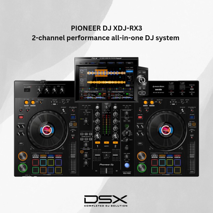 PIONEER DJ XDJ-RX3 2-channel performance all-in-one DJ system