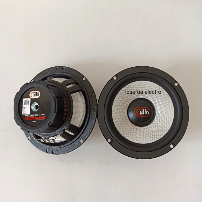 Speaker split 3way Cello custom audio mobil