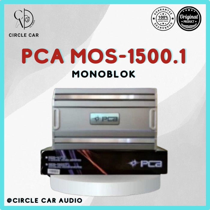 POWER AMPLIFIER PCA MOS 1500.1 / POWER MONOBLOCK PCA