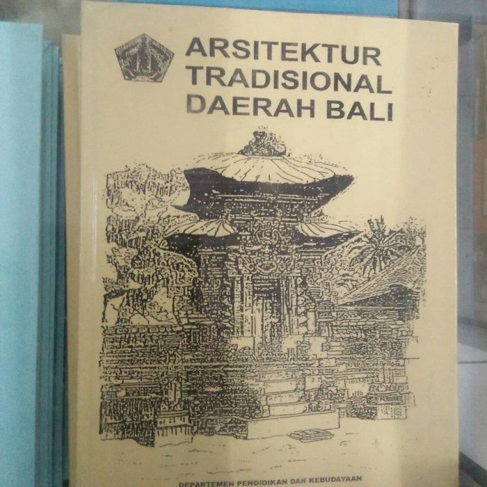 DISKON Arsitektur tradisional Daerah Bali