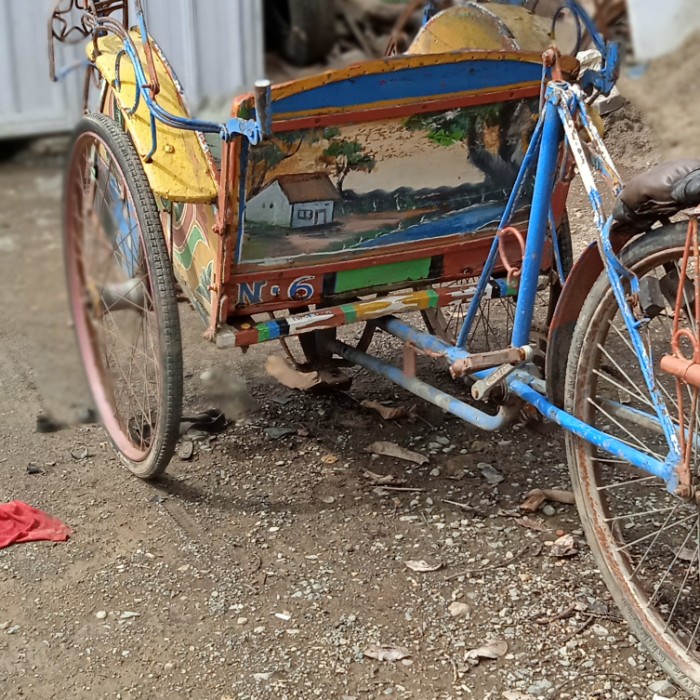 PROMO SPECIAL becak gowes tradisional