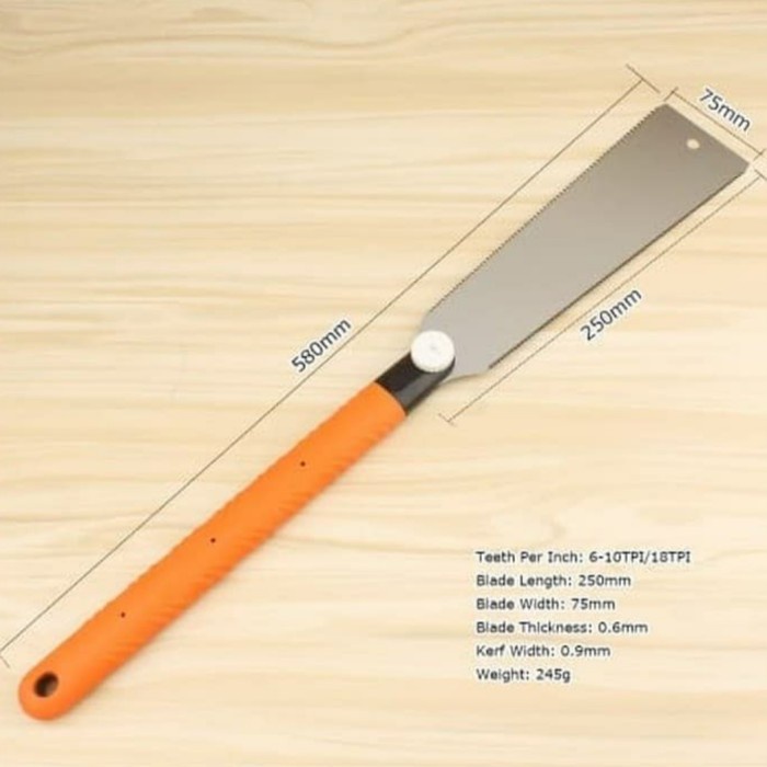 Gergaji Jepang Ryoba Cross Cut Rip Cut - Gergaji Kayu