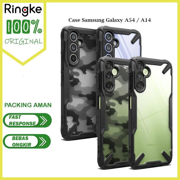Case Ringke Fusion X for Samsung Galaxy A54 5G / A14 5G LTE / A34 5G / A32 5G Softcase Hybrid Casing
