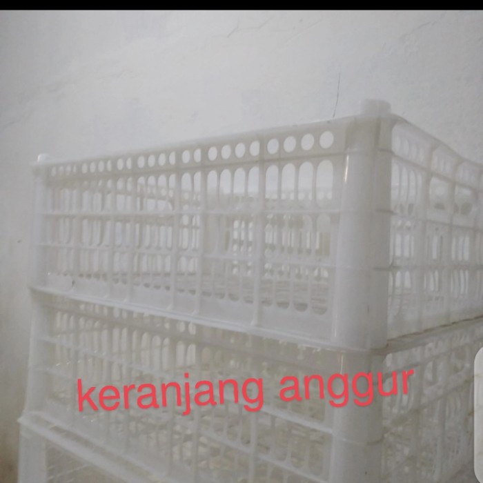 OBRAL JUAL KERANJANG BEKAS BUAH ANGGUR PER 1 KERANJANG