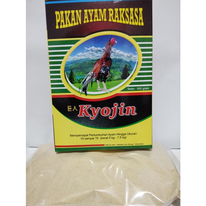 Kyojin pakan ayam bangkok raksasa