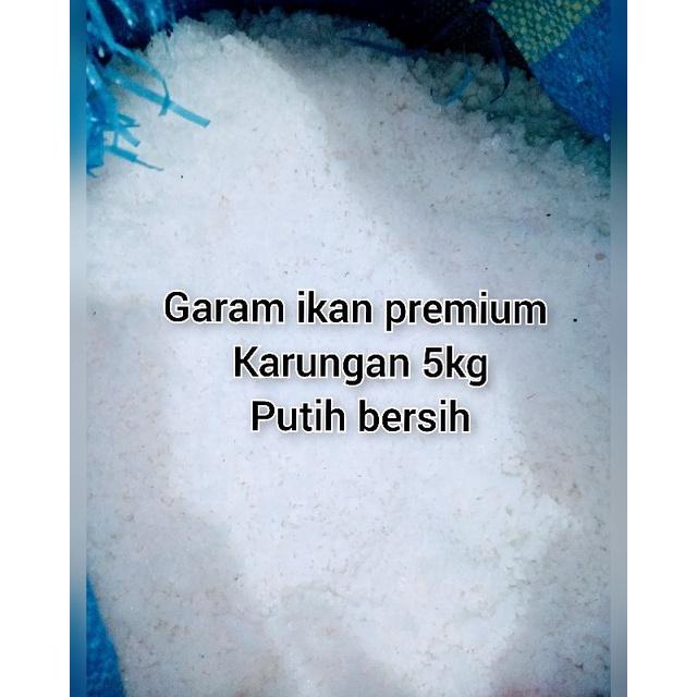 Garam ikan premium 5kg / garam ikan / garam premium / garam 5kg / garam krosok