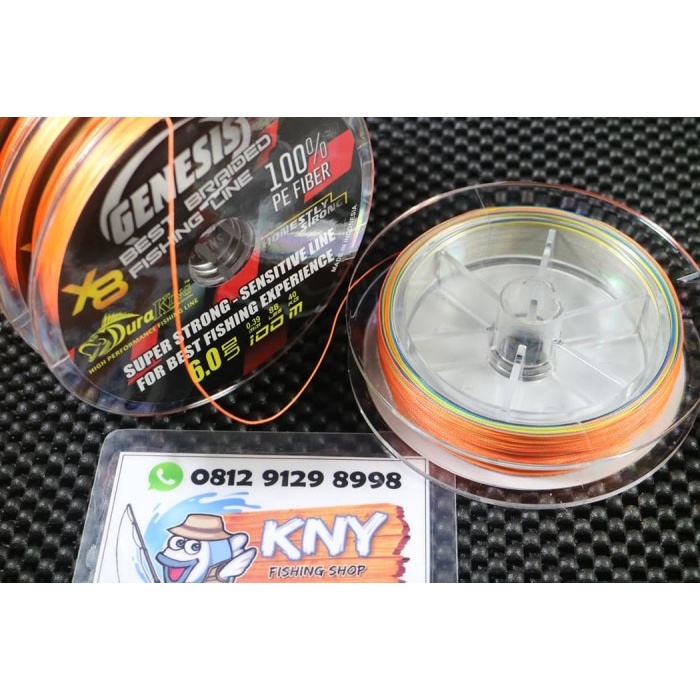 JaminAnOkE- Benang Pancing Duraking Genesis PE 6 / 40 kg senar mancing IDOLA
