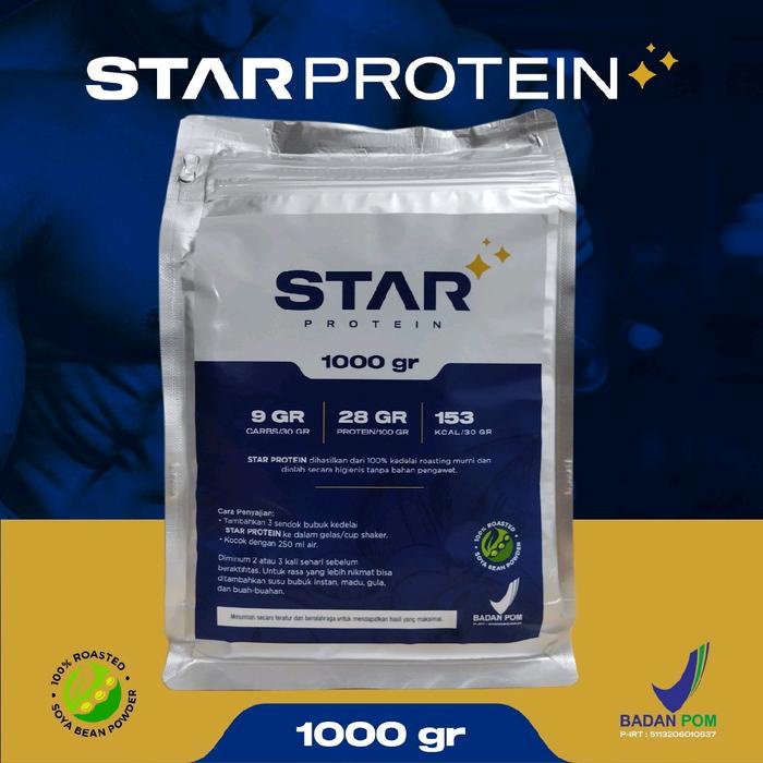 

STAR PROTEIN Bubuk Kedelai Murni 1000