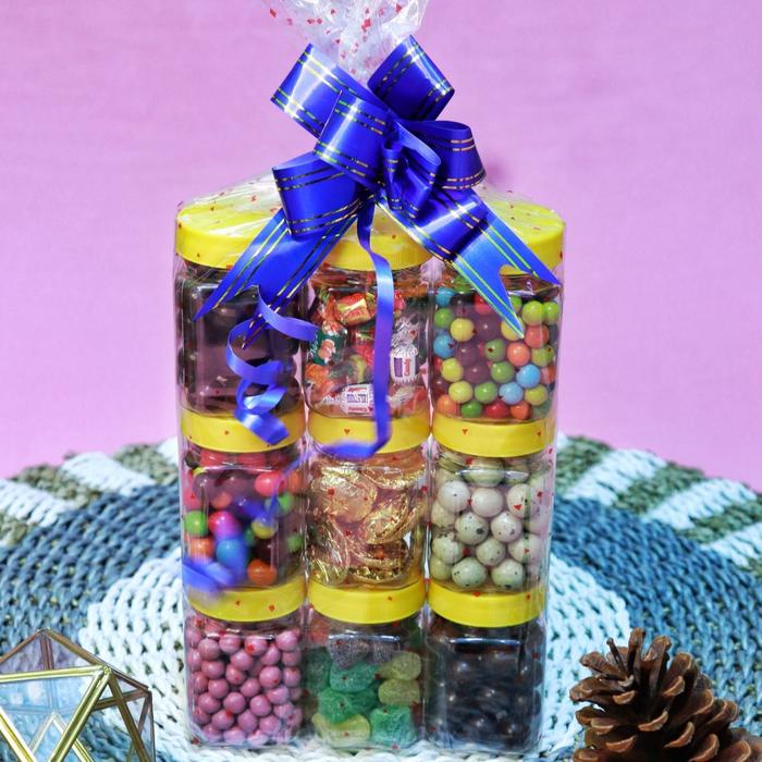 

PARCEL COKLAT LAGIE TOPLES ISI 9 / PAKET COKLAT ISI 9/ HAMPERS COKLAT chocolate jelly Makanan Permen