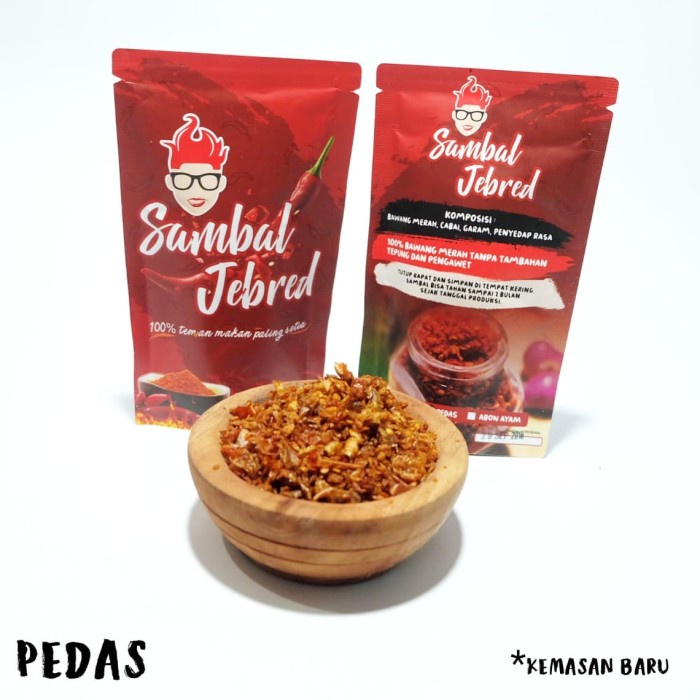 

Sambal Jebred Sambal Bawang Homemade 60gr