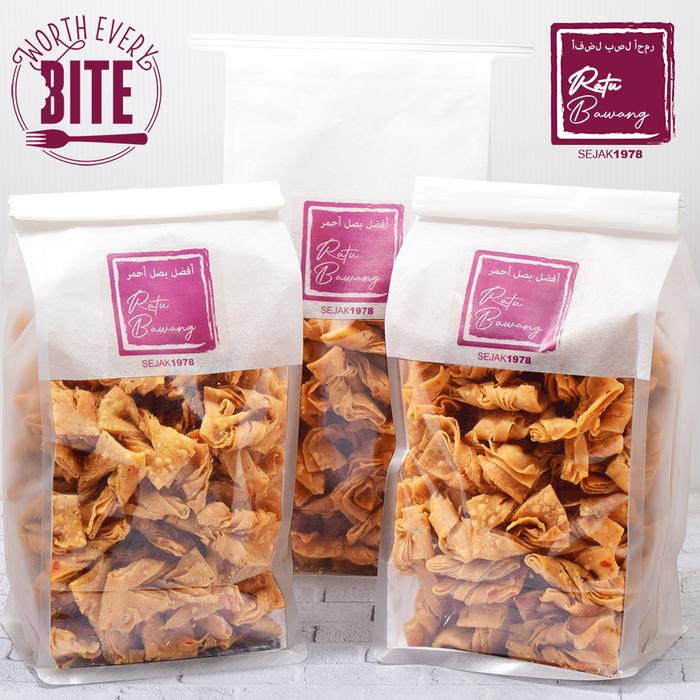

ratu bawang kue bawang atau keripik bawang kualitas premium Pilihan Tepat untuk Teman Ngopi atau