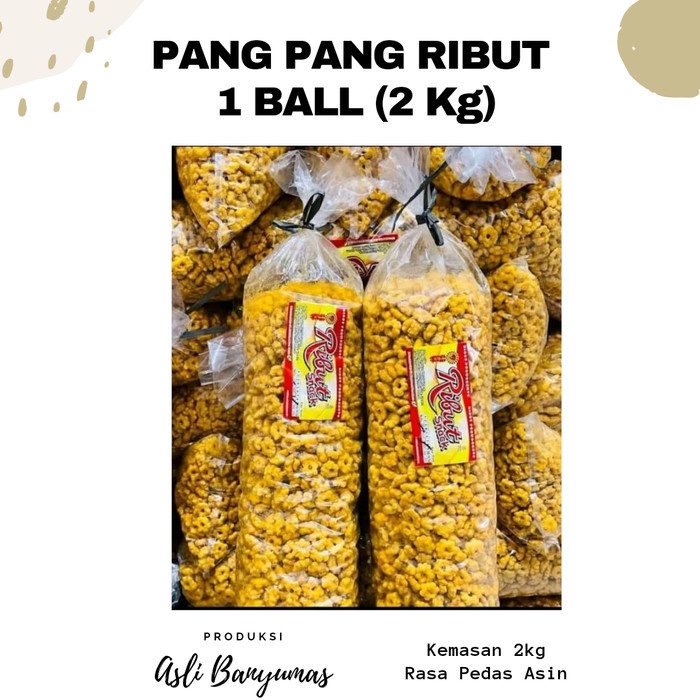 

SNACK PANG PANG RIBUT 2KG KHAS BANYUMAS
