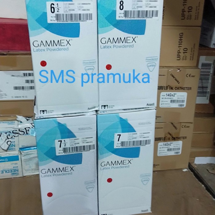 gammex sarung tangan steril latex ansell