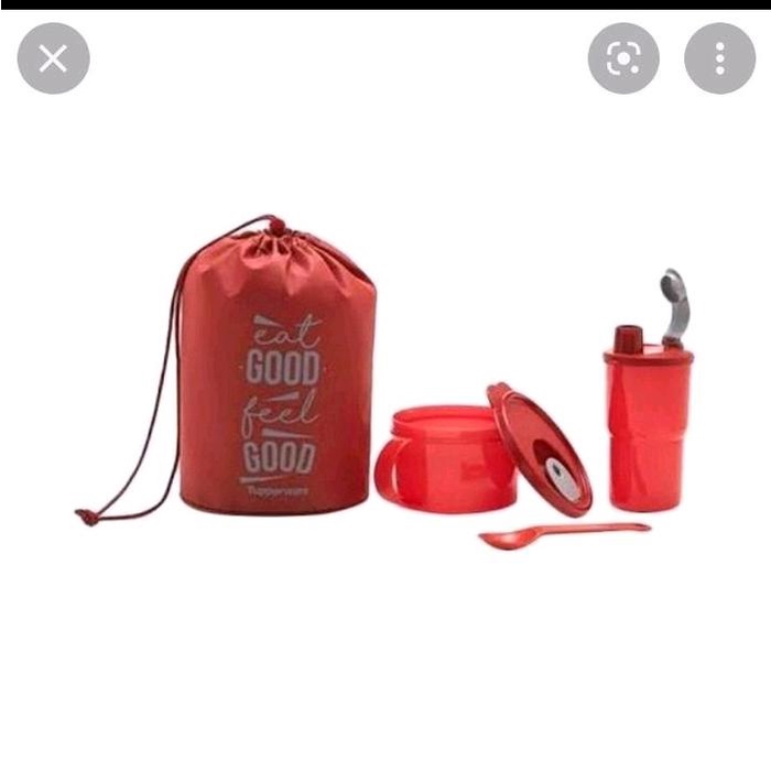 Tupperware Purple Blush & Red Blush ( 1 Set ) Terlaris