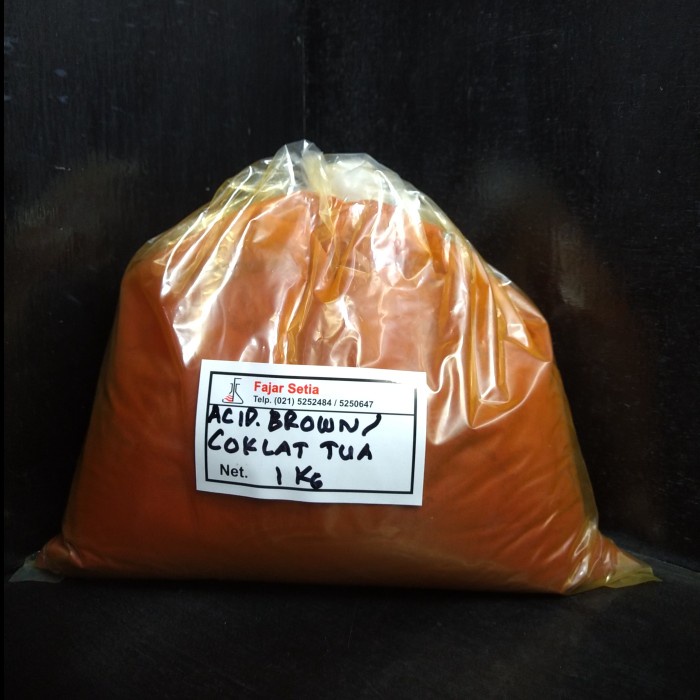 

DISKON PEWARNA NYLON / ACID BROWN / COKLAT TUA READYY