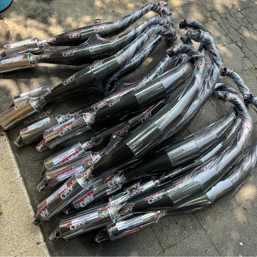 Knalpot Satria Hiu Lumba Knalpot Ahau Satria 2T 2 Tak Satria Lumba